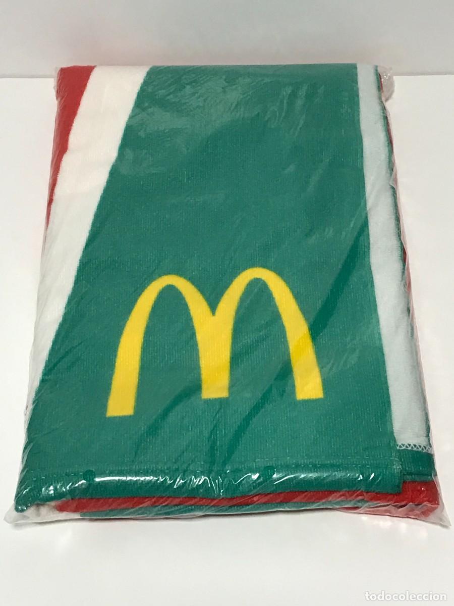 Nuevo: MCDONALDS TOALLA PLAYA, 160X80 CMS, TOALLAS