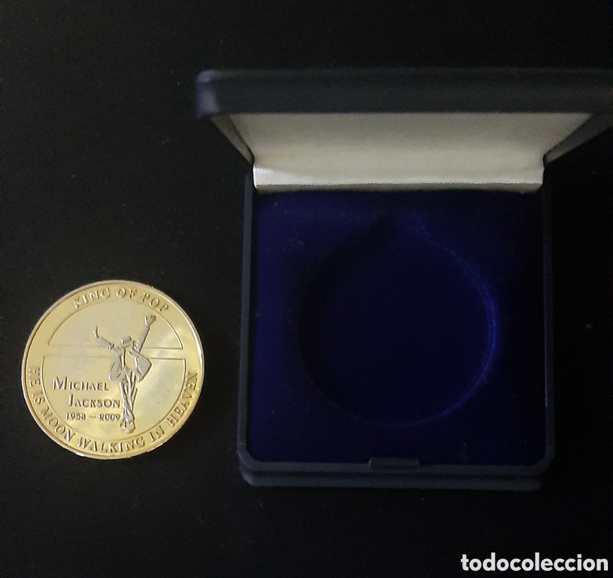 Nuevo: N 3 MONEDA CONMEMORATIVA MICHAEL JACKSON - Foto 2