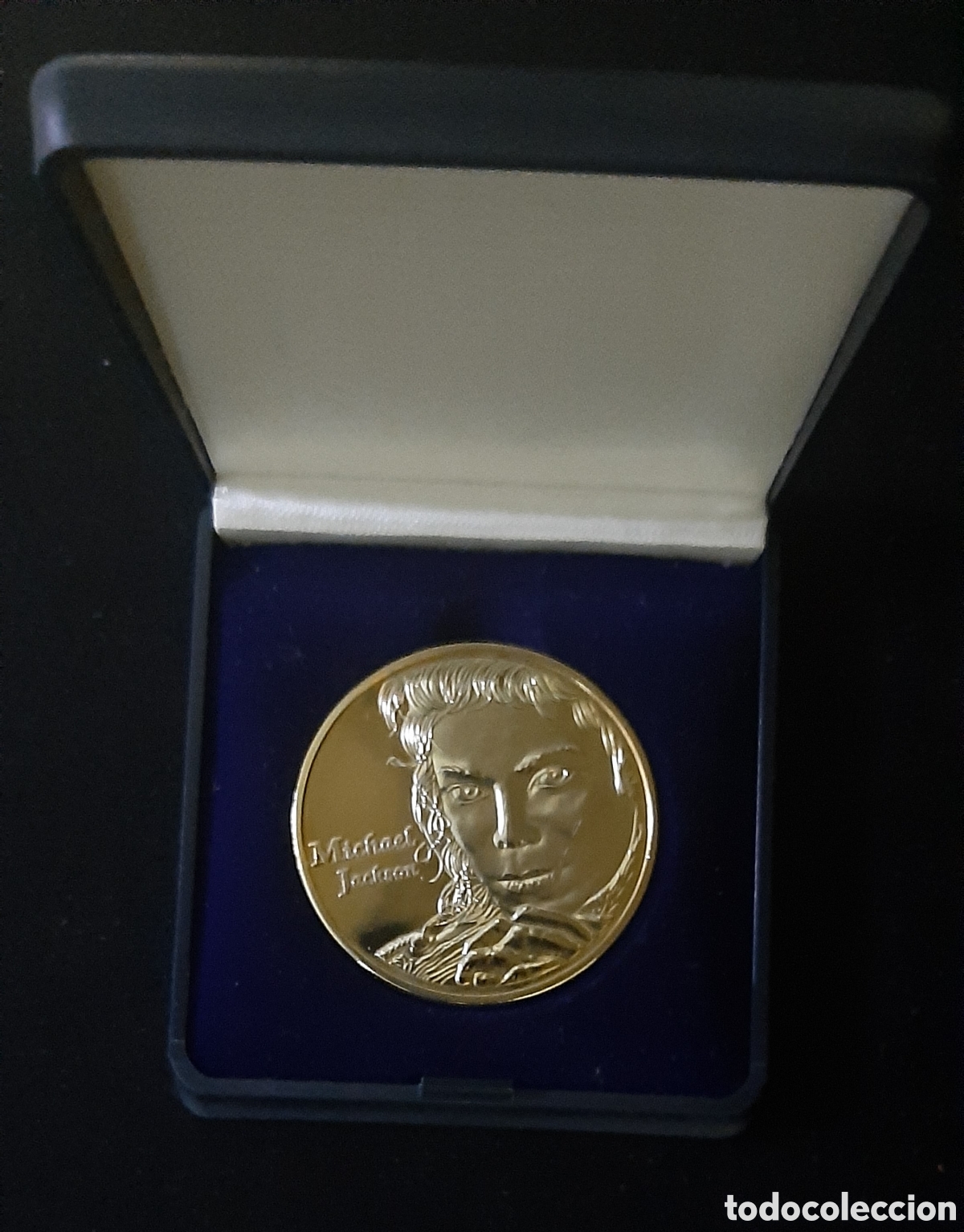 Nuevo: N 3 MONEDA CONMEMORATIVA MICHAEL JACKSON - Foto 1