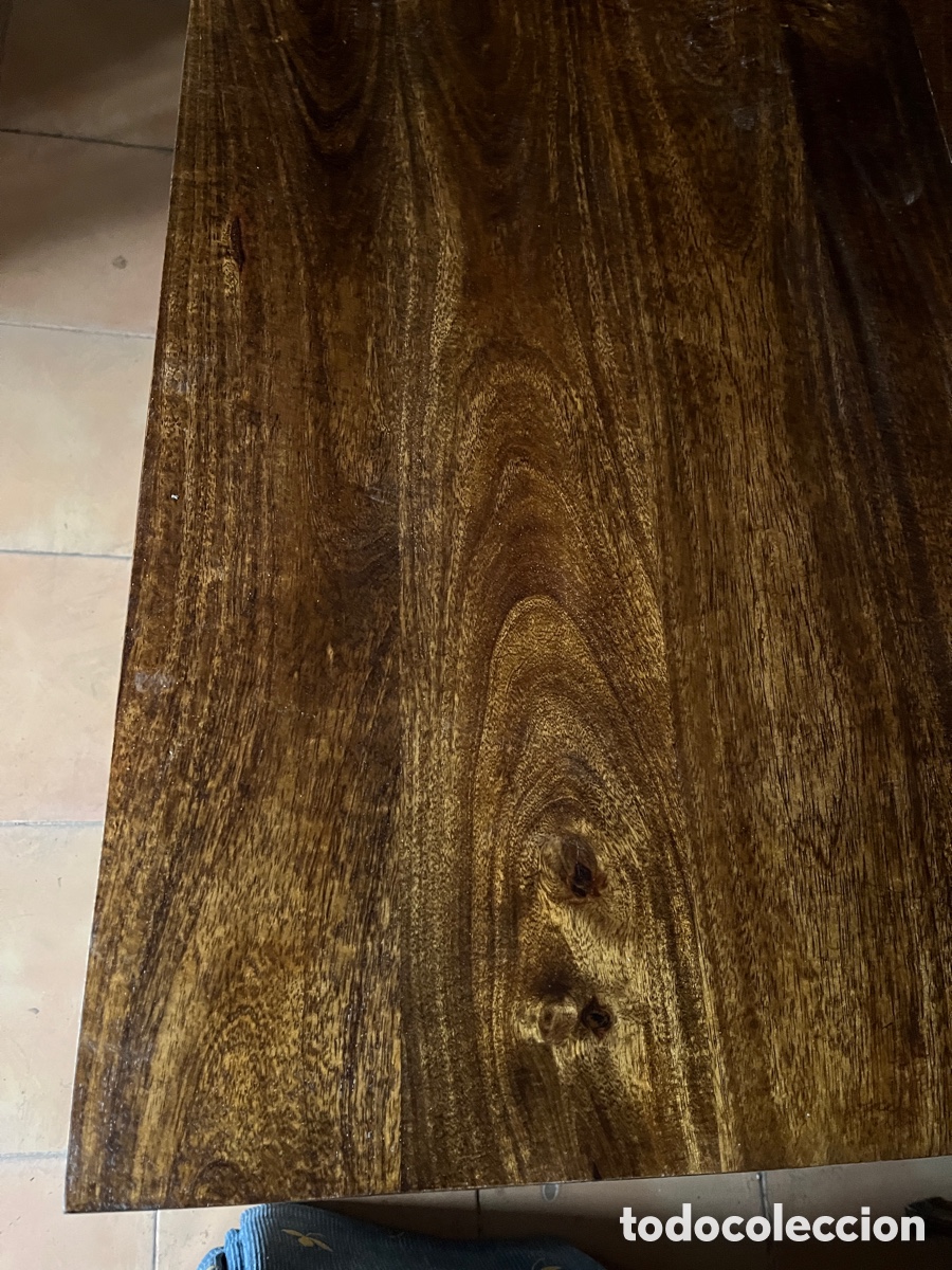 Nuevo: W Mesa de comedor nueva en madera de mango - Foto 6