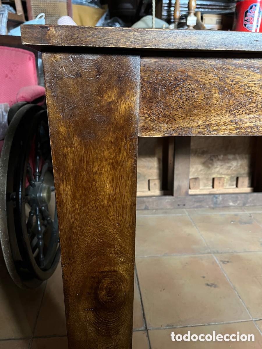 Nuevo: W Mesa de comedor nueva en madera de mango - Foto 8