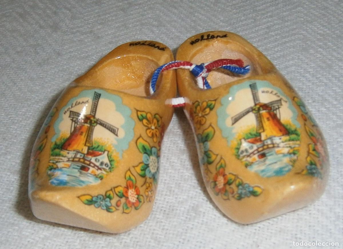 Nuevo: zuecos de madera recuerdo de Holanda - Foto 1