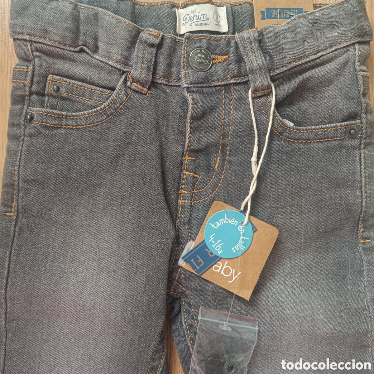 Nuevo: Vaquero Denim Unit Talla 12 meses - Foto 2