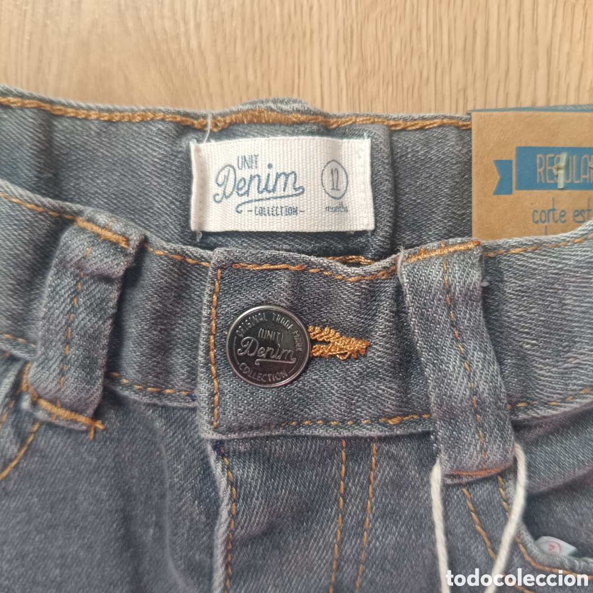 Nuevo: Vaquero Denim Unit Talla 12 meses - Foto 3