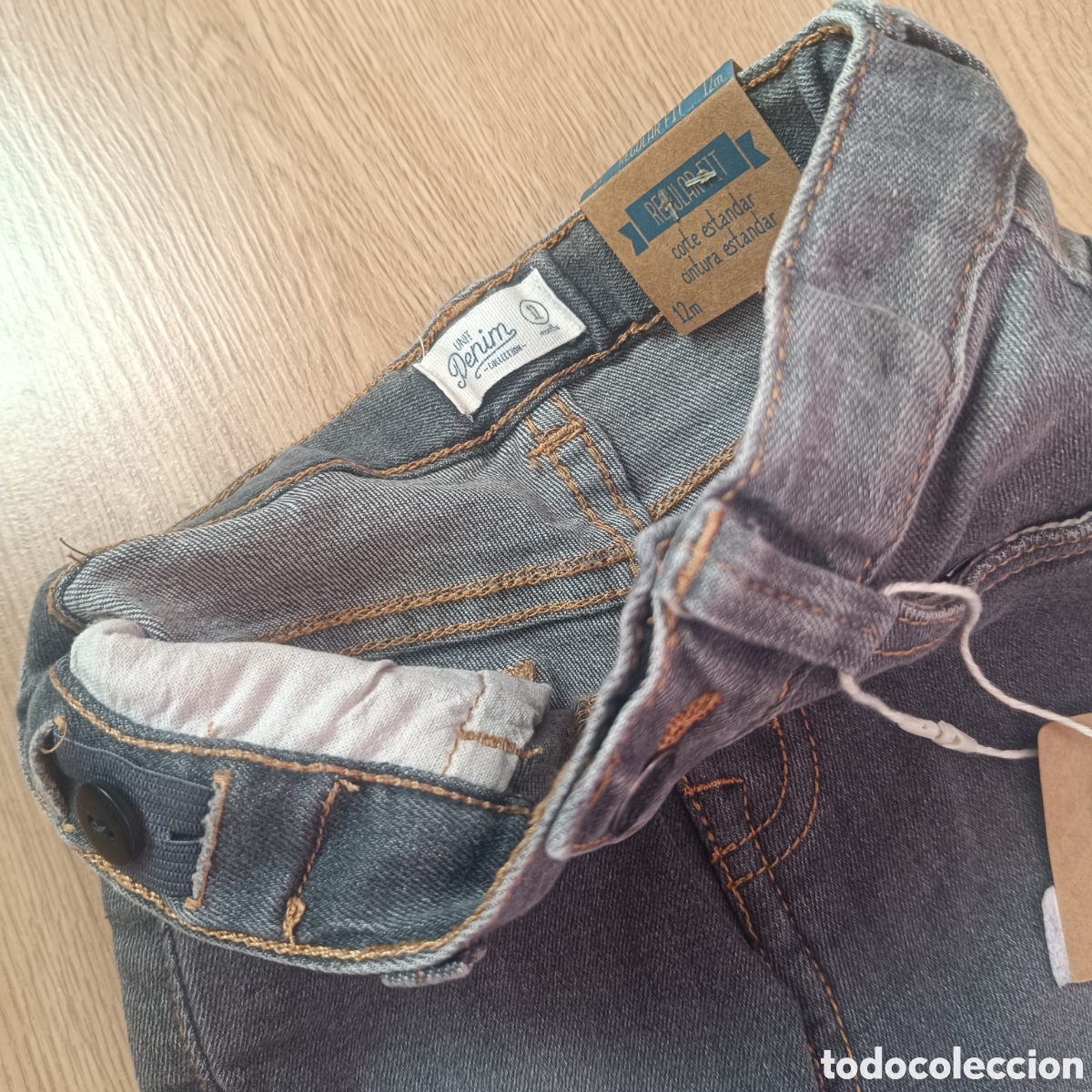 Nuevo: Vaquero Denim Unit Talla 12 meses - Foto 5
