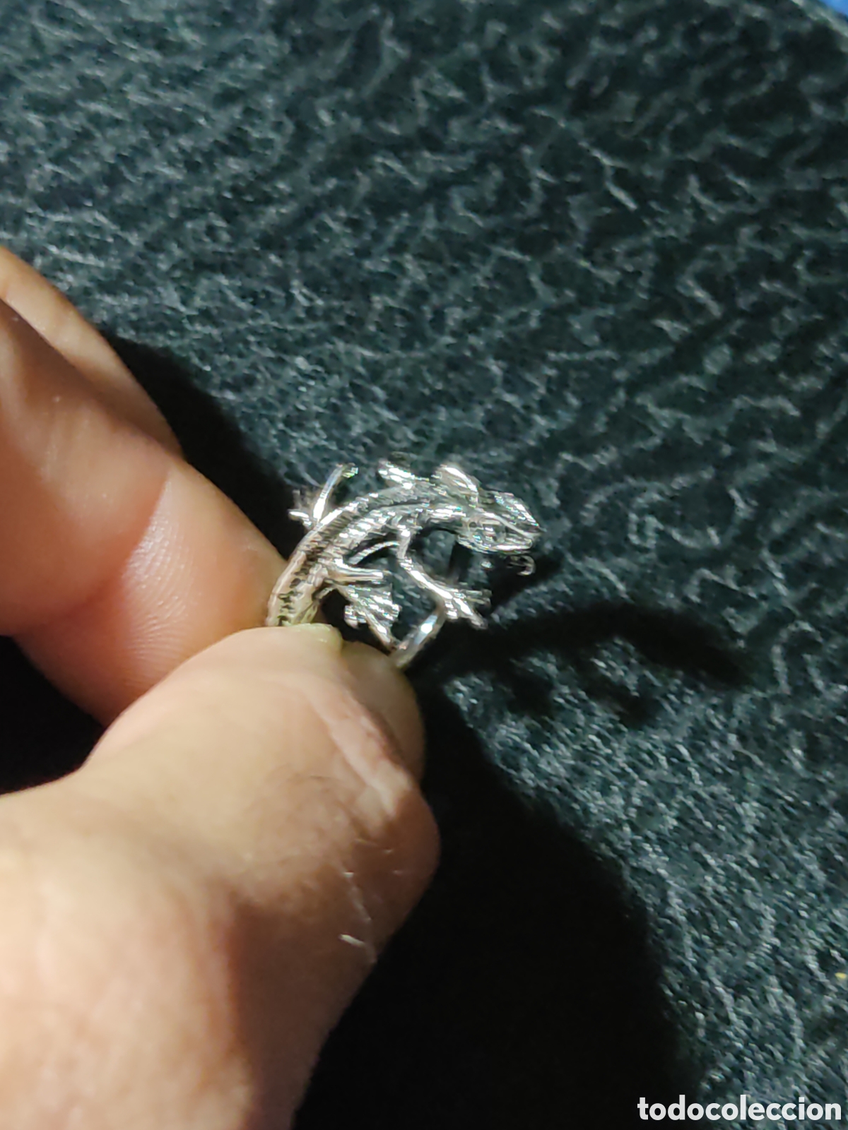 Nuevo: Anillo ajustable iguana. - Foto 2