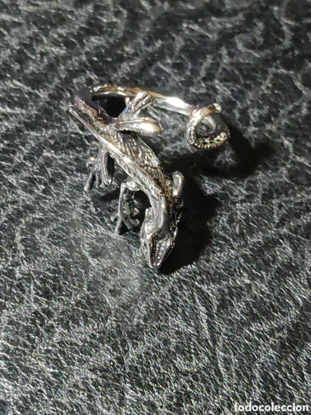 Nuevo: Anillo ajustable iguana. - Foto 4
