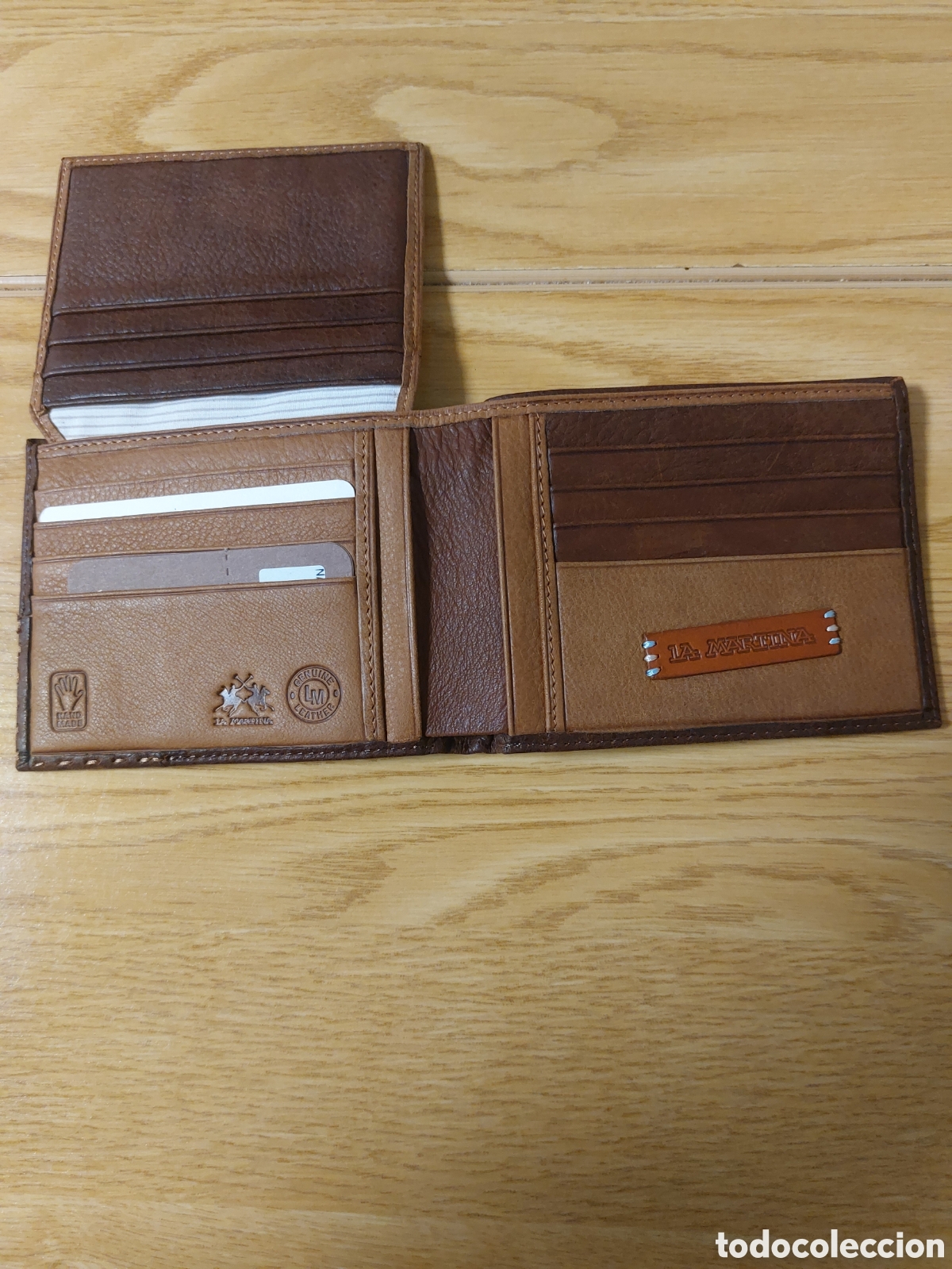 Nuevo: CARTERA DE HOMBRE DE PIEL - Foto 3