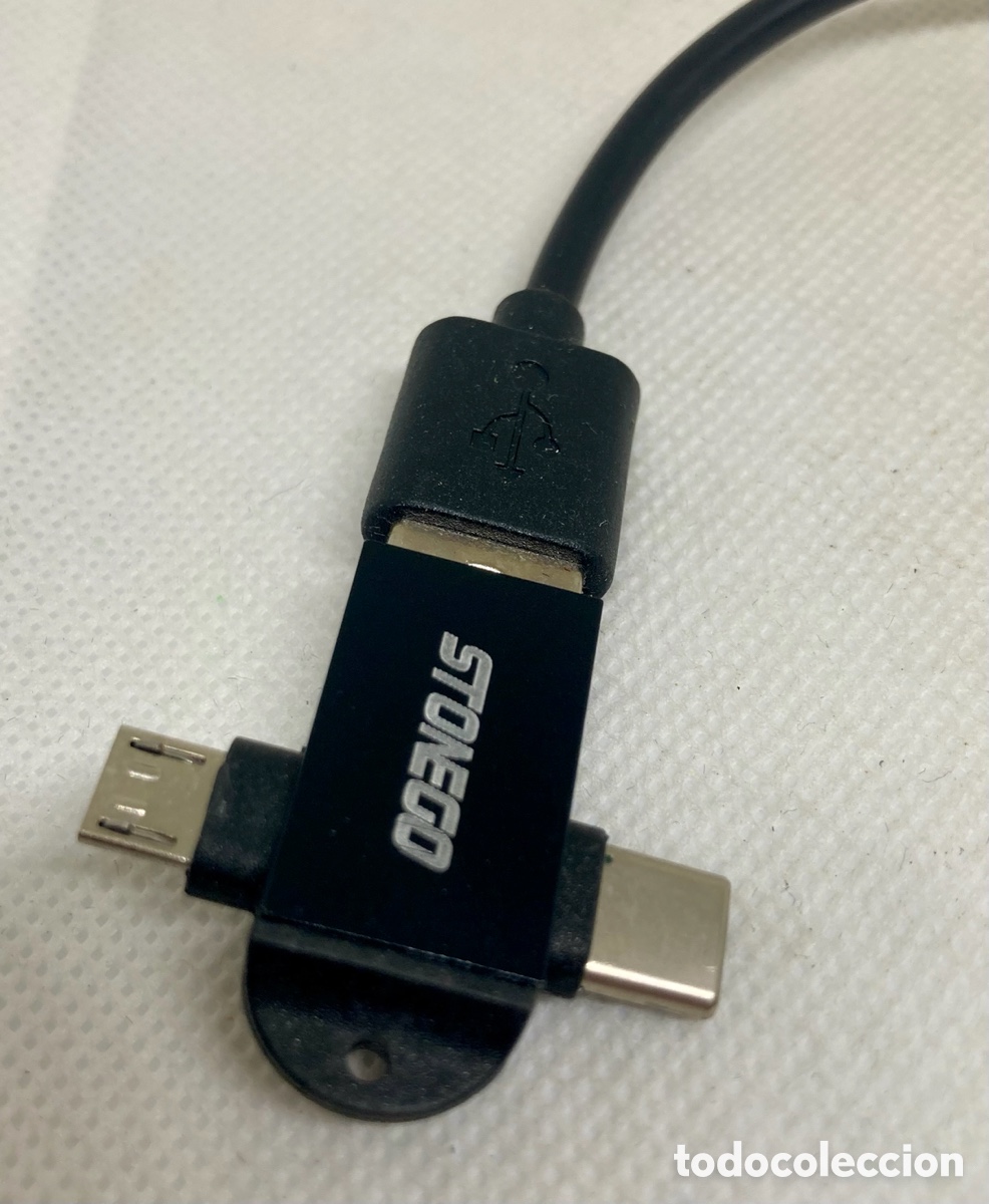 Nuevo: CONVERTIDOR DE DIFERENTES PUNTAS CON CABLE SIN USO - Foto 4