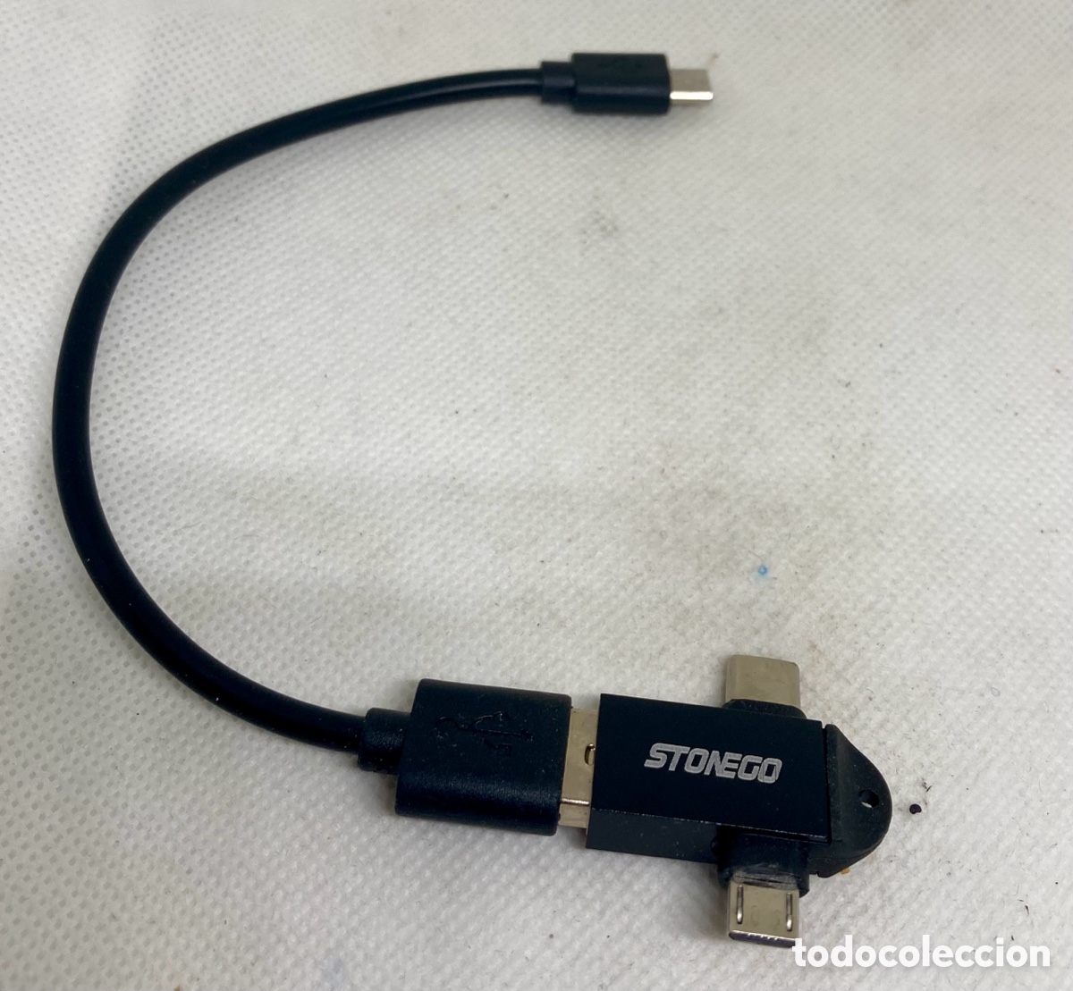 Nuevo: CONVERTIDOR DE DIFERENTES PUNTAS CON CABLE SIN USO - Foto 1