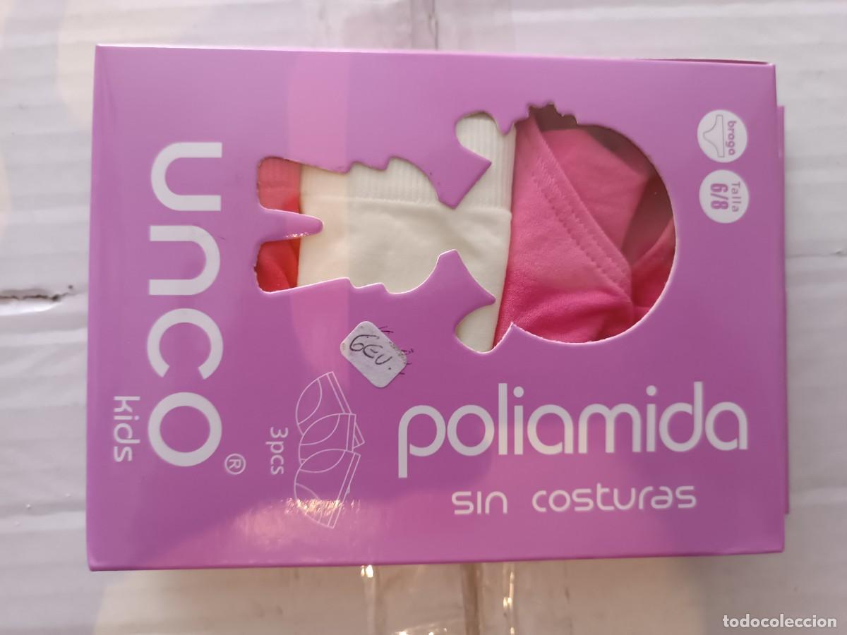 Nuevo: pack 3 braguitas Unco 6-8 a&ntilde;os - Foto 1