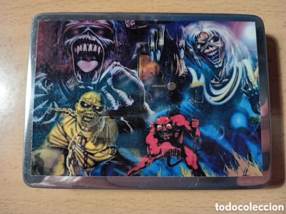 Nuevo: Pitillera Nueva Met&aacute;lica Iron Maiden - Foto 1