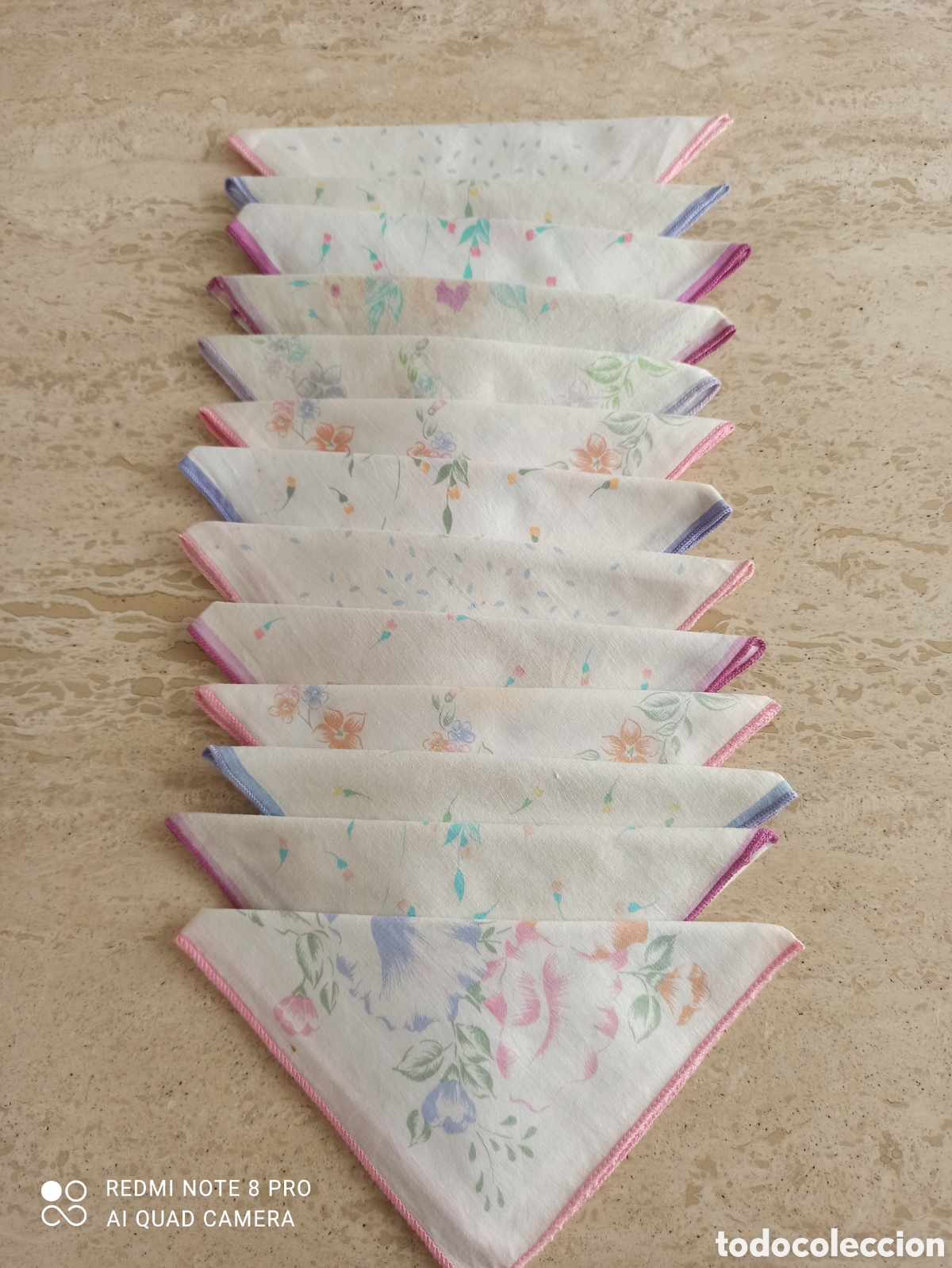 Nuevo: 12 pa&ntilde;uelos de algod&oacute;n y uno de regalo - Foto 1