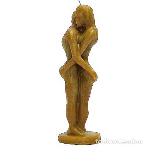 Nuevo: Vela Pareja Union Miel. 20 cm - Foto 1