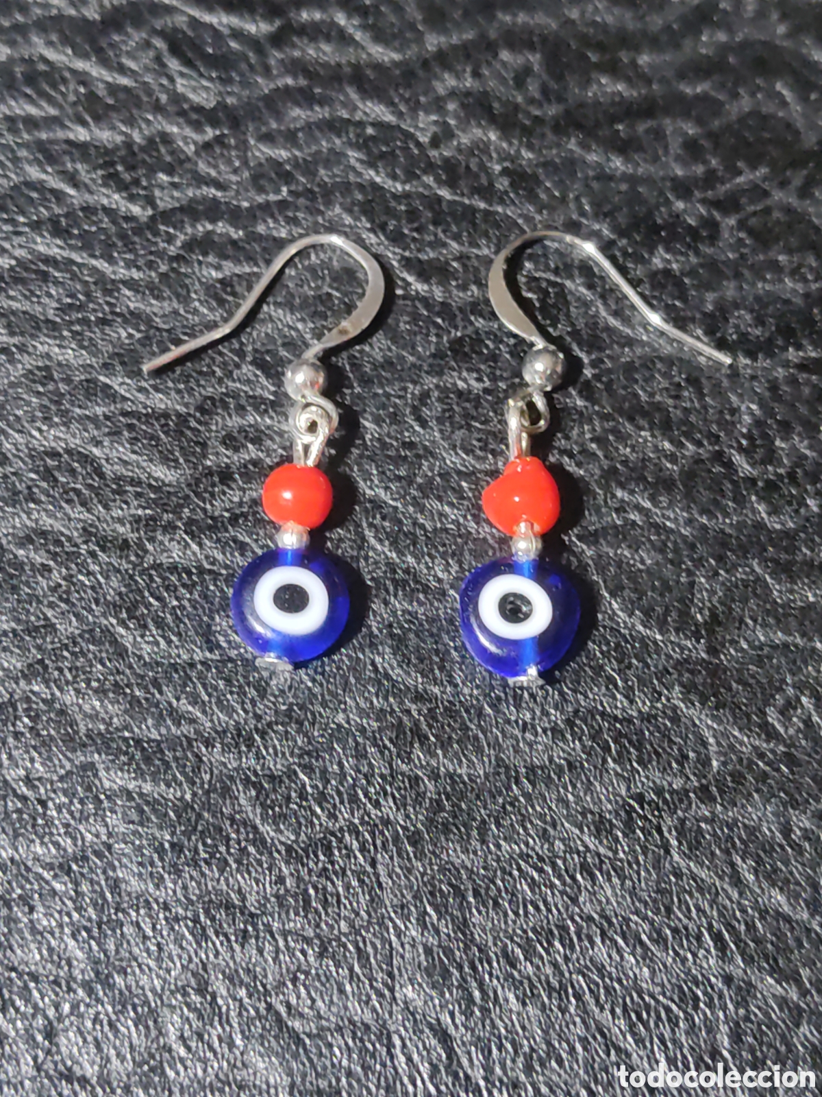 Nuevo: Pendientes ojo turco de cristal de Murano. - Foto 1