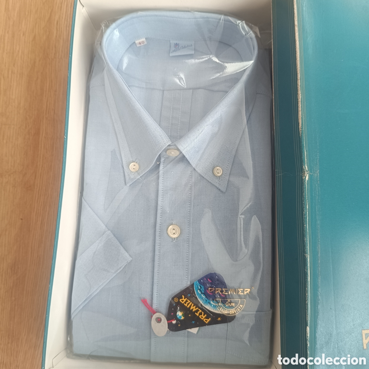 Nuevo: Camisa hombre Azul Premier - Foto 2