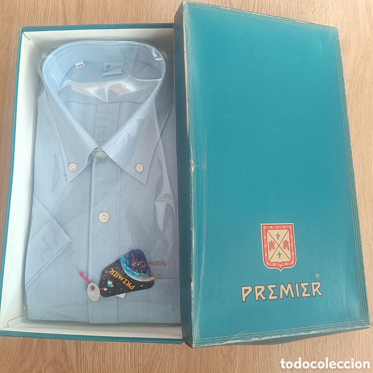 Nuevo: Camisa hombre Azul Premier - Foto 3