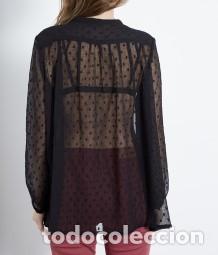 Nuevo: Blusa negra transparente talla S (36) - Foto 2
