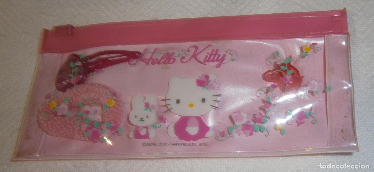 Nuevo: neceser de Hello Kitty + goma y clips para el pelo - Foto 1