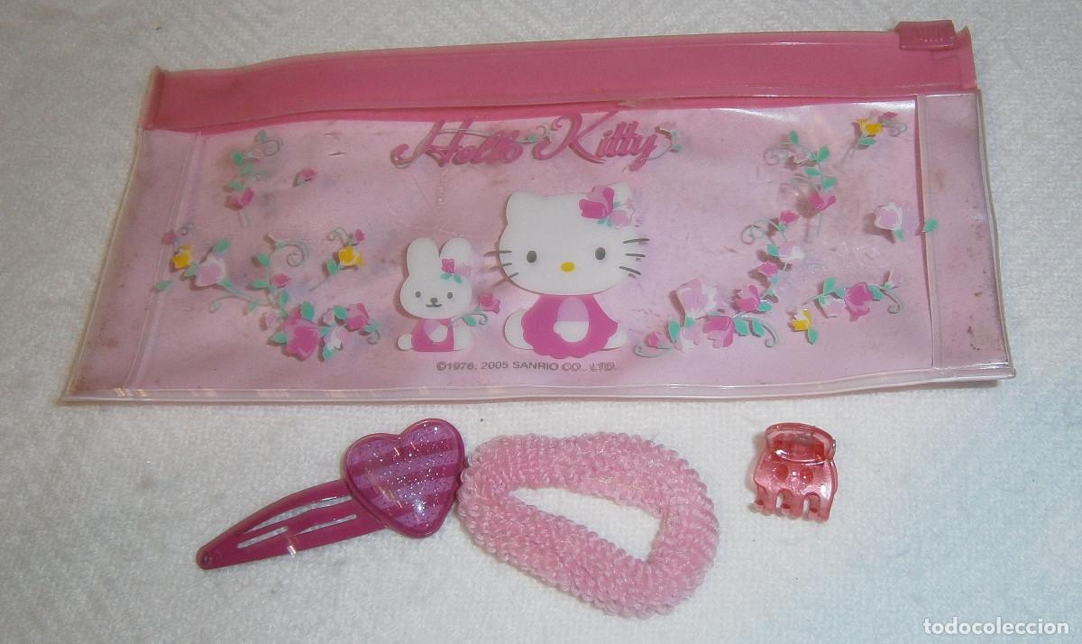 Nuevo: neceser de Hello Kitty + goma y clips para el pelo - Foto 2