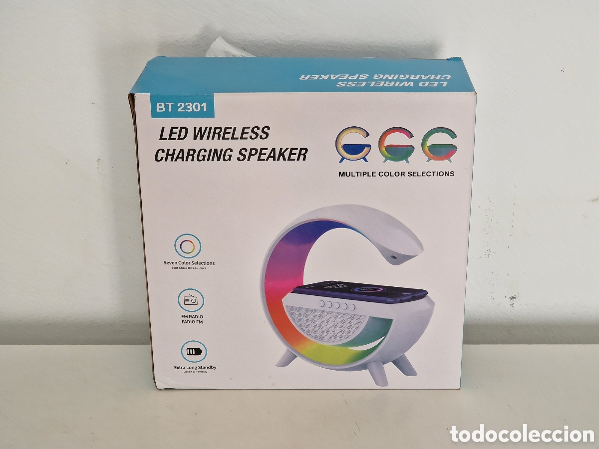 Nuevo: LED WIRELESS CHARGING SPEAKERBT 2301 - Foto 3