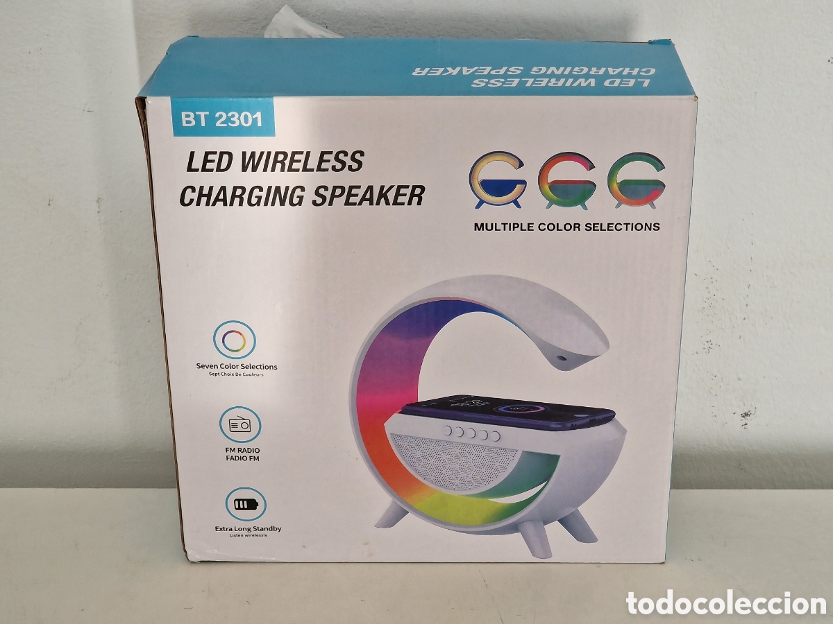 Nuevo: LED WIRELESS CHARGING SPEAKERBT 2301 - Foto 1