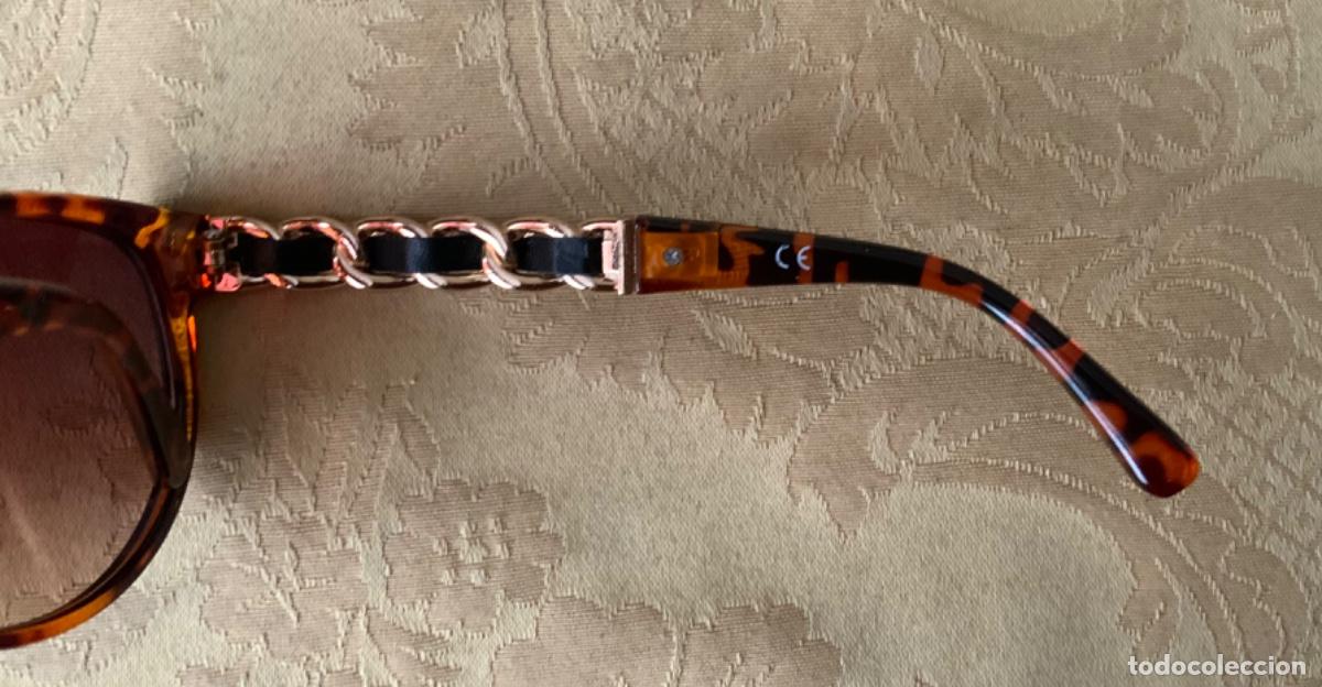 Nuevo: GAFAS DE SOL MUJER PASTA MARR&Oacute;N, NUEVAS - Foto 3