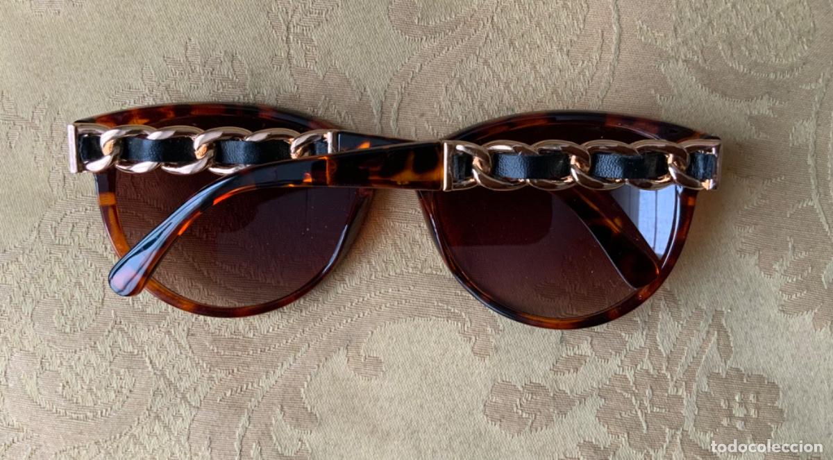 Nuevo: GAFAS DE SOL MUJER PASTA MARR&Oacute;N, NUEVAS - Foto 4