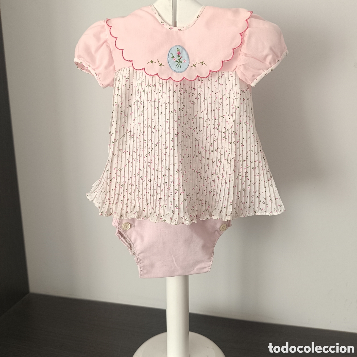 Neu: Blusa Flores con Ranita Rosa Beb&eacute;