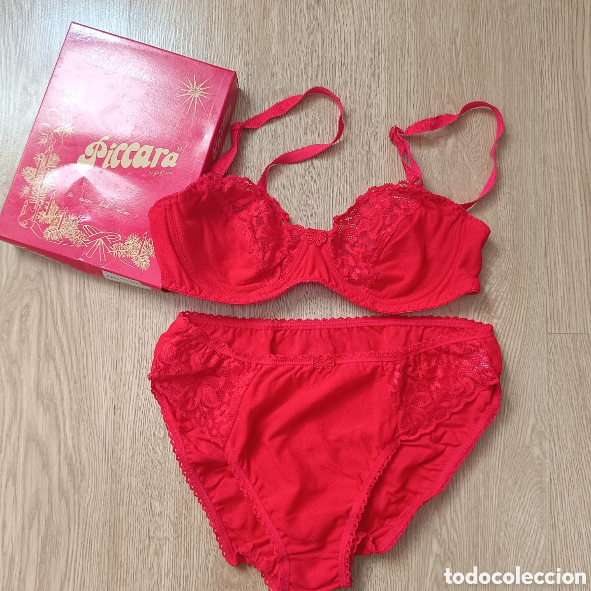 Nuevo: Conjunto Rojo Algod&oacute;n Piccara - Foto 8