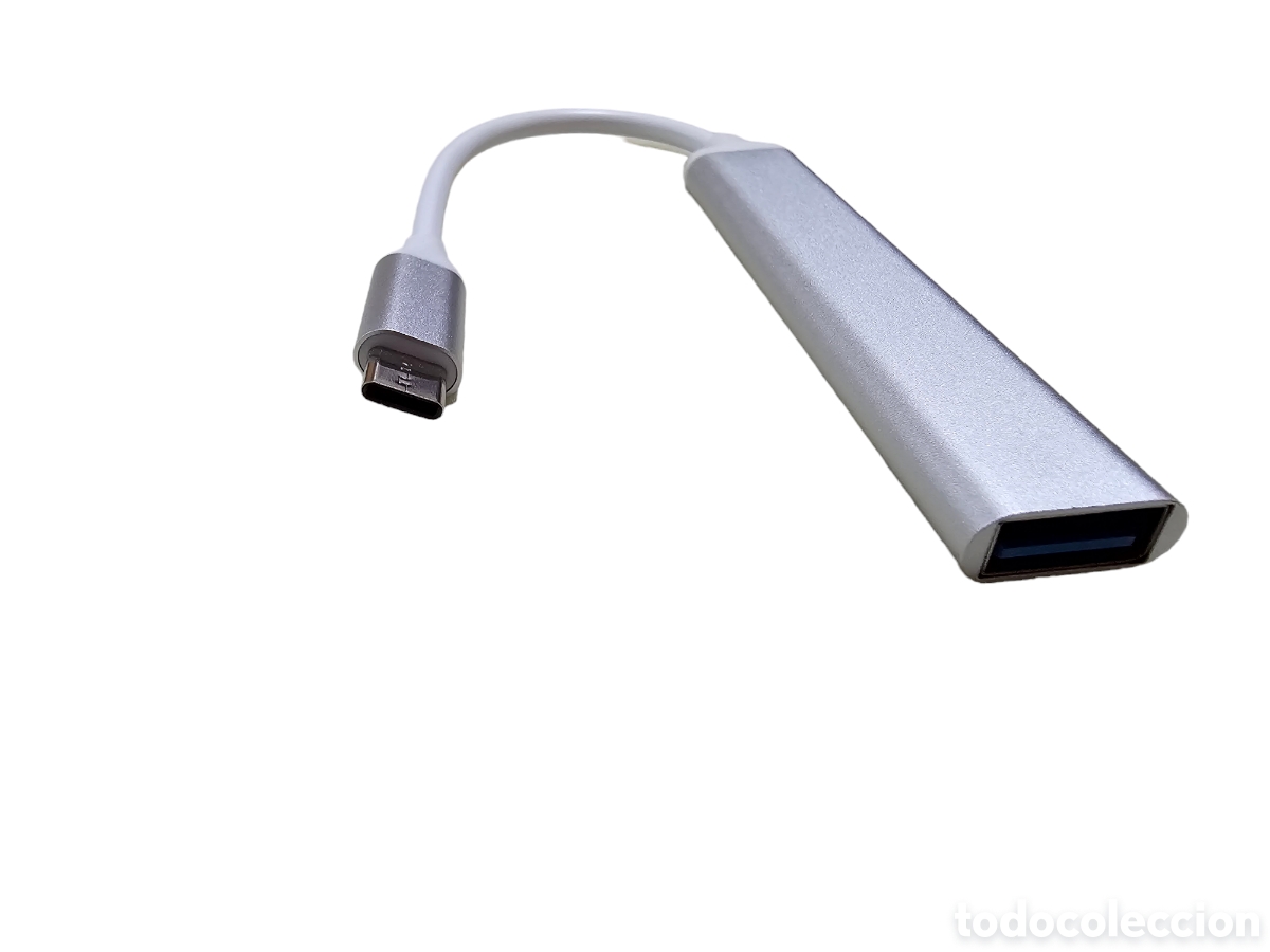 Nuevo: Cable Hub Adaptador Tipo C 4 Puertos USB - Foto 6
