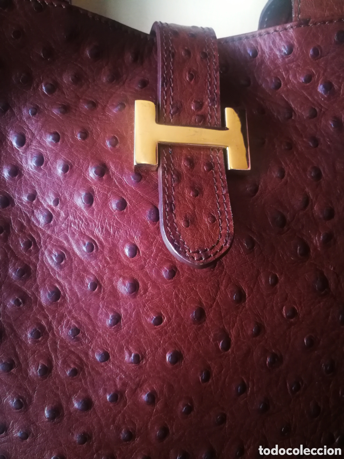 Nuevo: Bolso tote piel avestruz - Foto 2