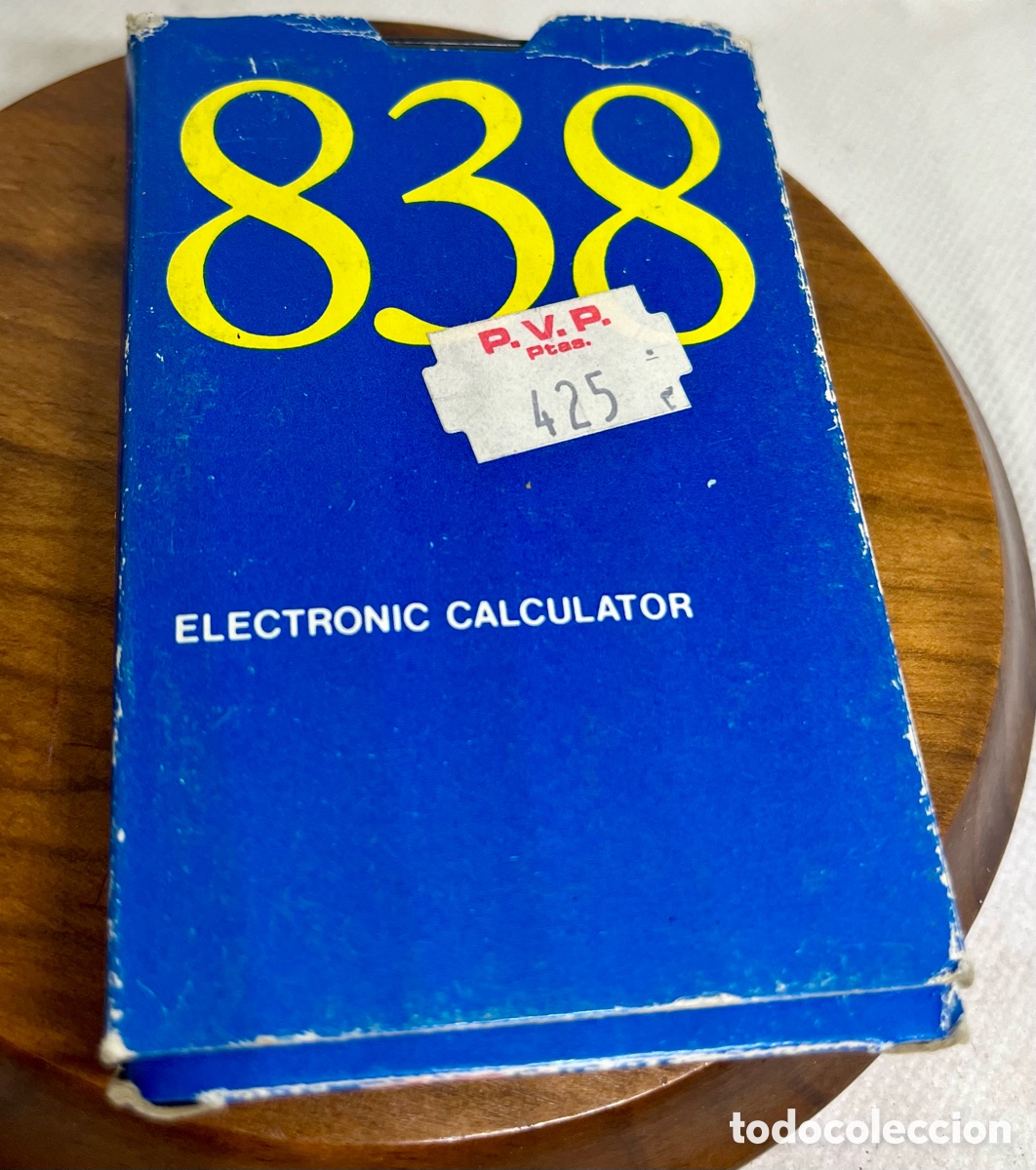 Nuevo: CALCULADORA 838 VINTAGE NUEVA - Foto 2