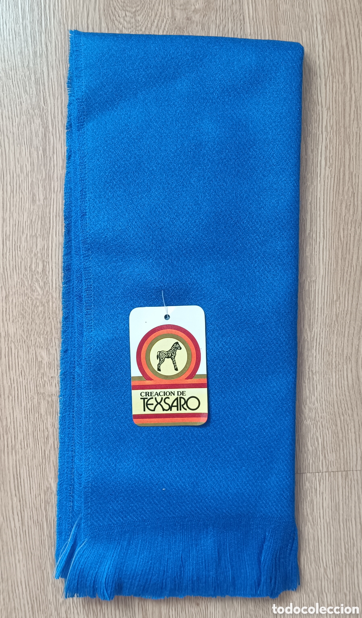 Nuevo: Bufanda Creaciones Texsaro Azul - Foto 3