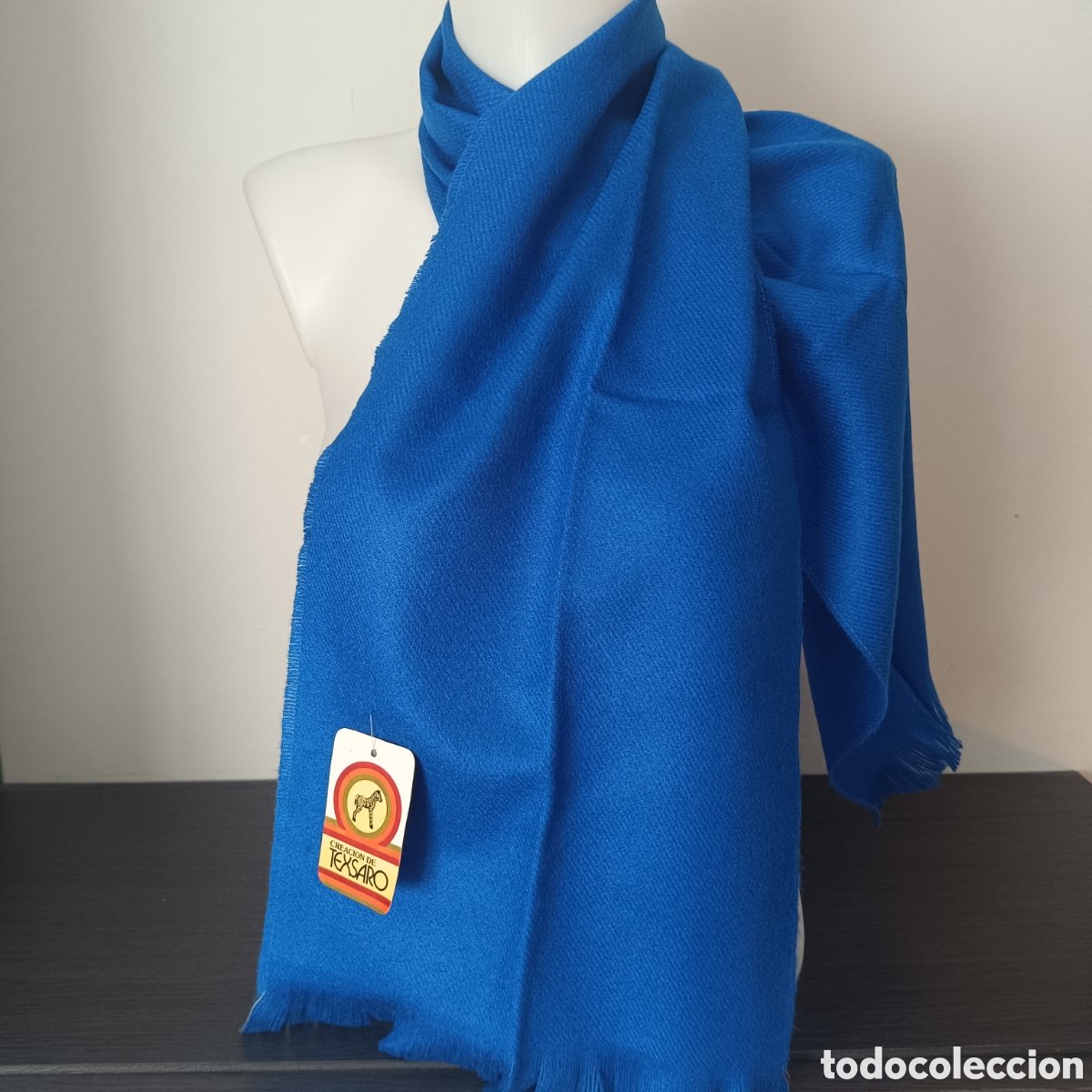 Nuevo: Bufanda Creaciones Texsaro Azul - Foto 1