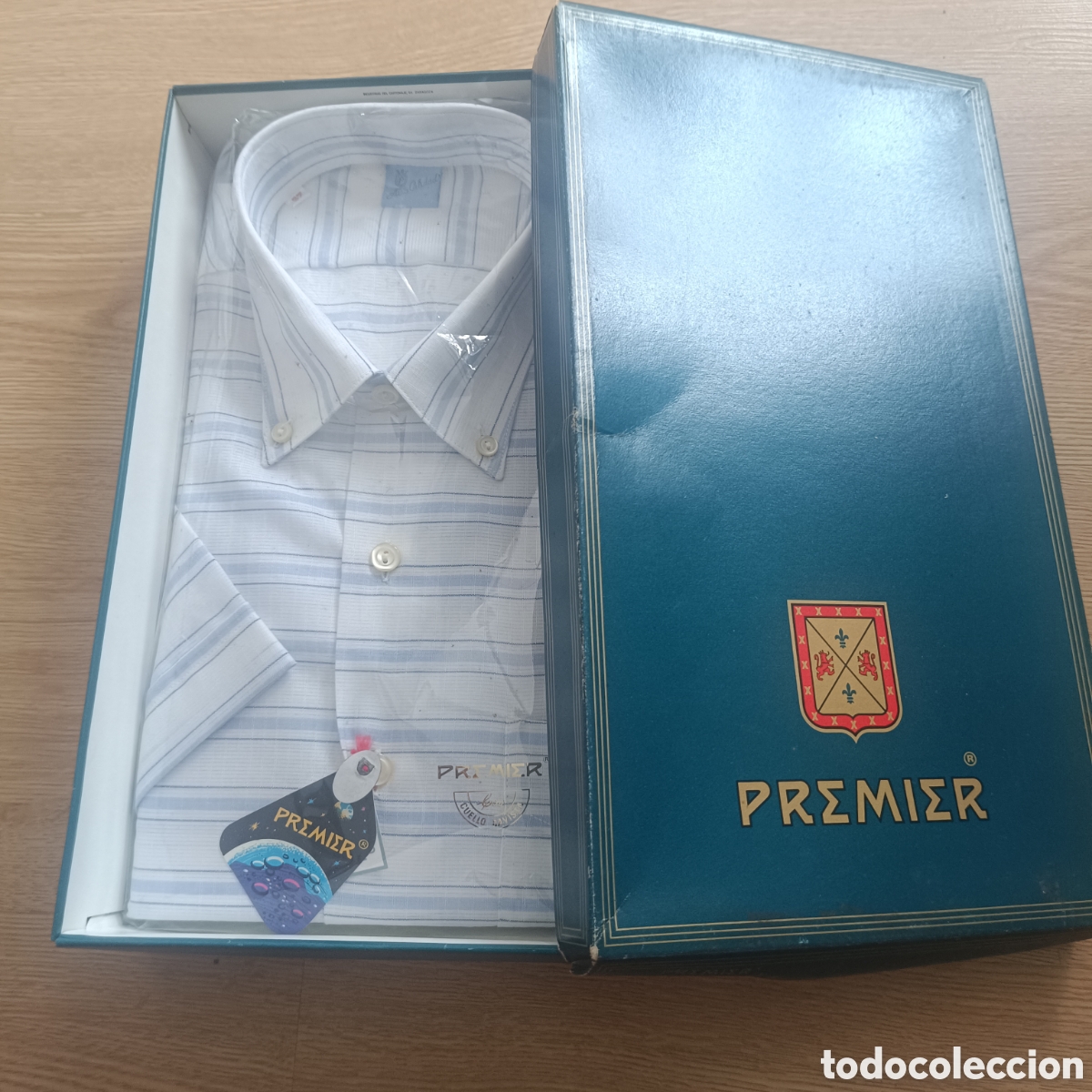 Nuevo: Camisa Rayas Azules Horizontales - Foto 1