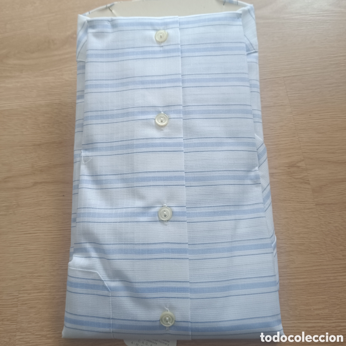 Nuevo: Camisa Rayas Azules Horizontales - Foto 4