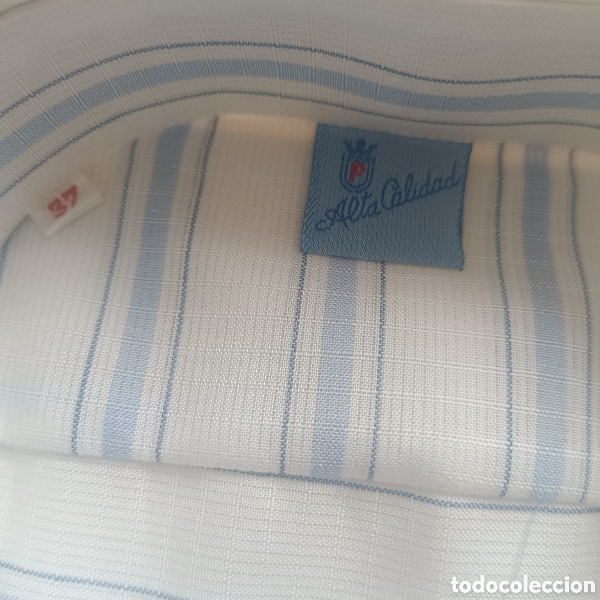 Nuevo: Camisa Rayas Azules Horizontales - Foto 6