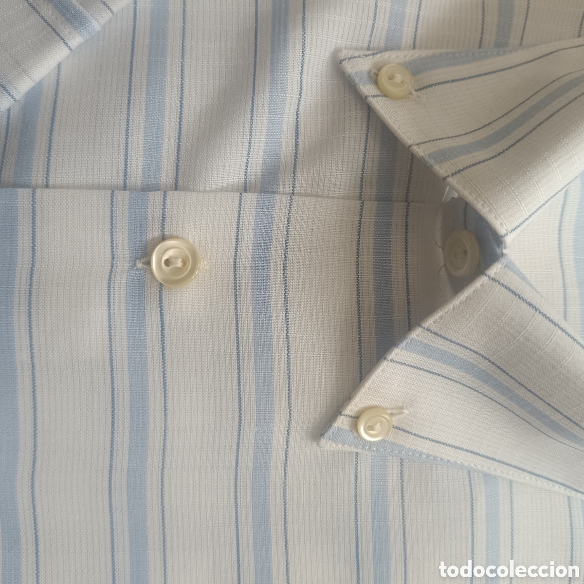 Nuevo: Camisa Rayas Azules Horizontales - Foto 8