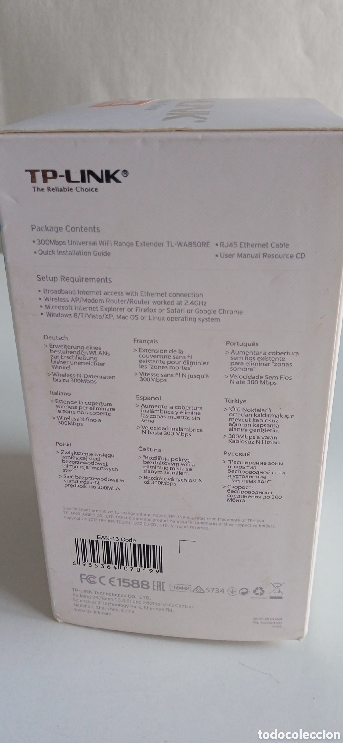 Nuevo: Repetidor wifi internet, marca TP-LINK - Foto 4