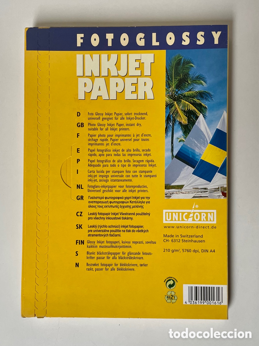 Nuevo: PAPEL FOTOGR&Aacute;FICO 210gr A4 - Foto 2