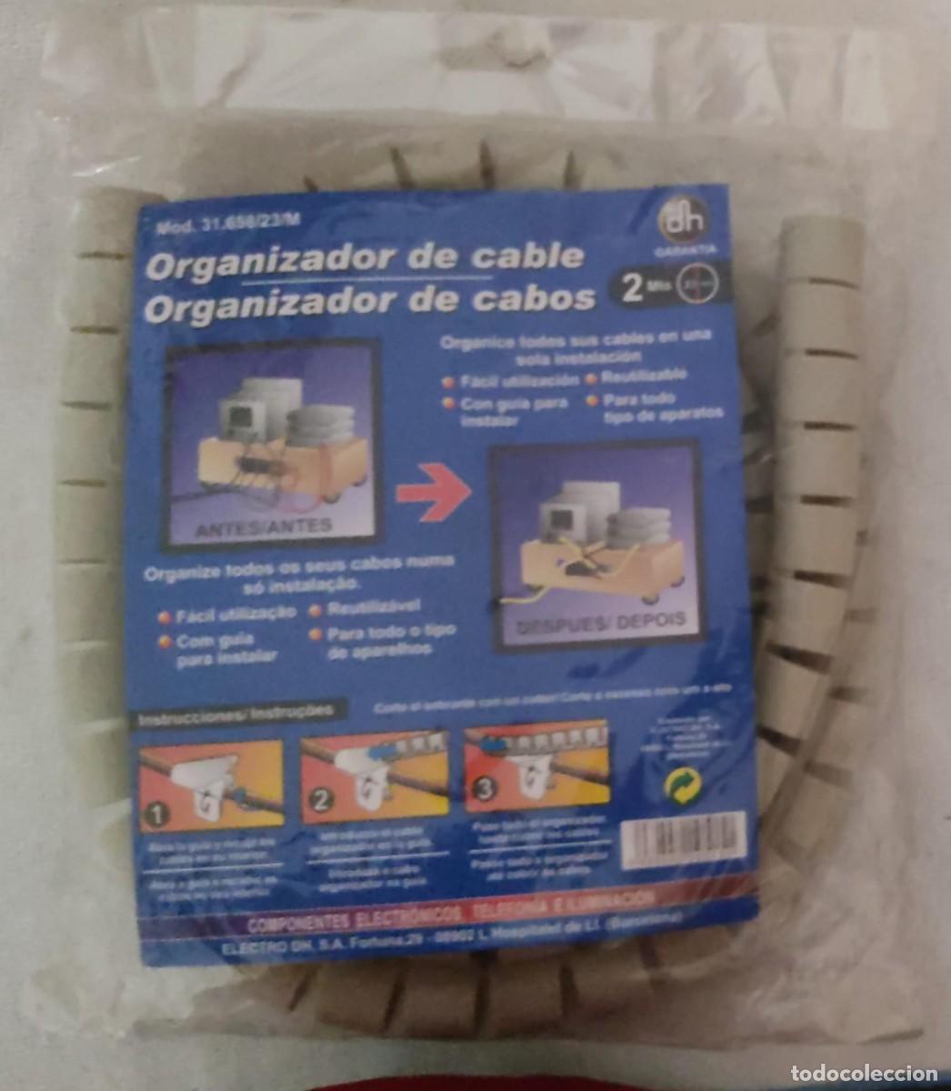Novo: ORGANIZADOR DE CABLES.