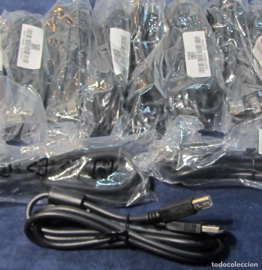 Nuevo: 13 Cable Conector USB A a USB B Negro 175 cms Con 2 filtros. - Foto 2