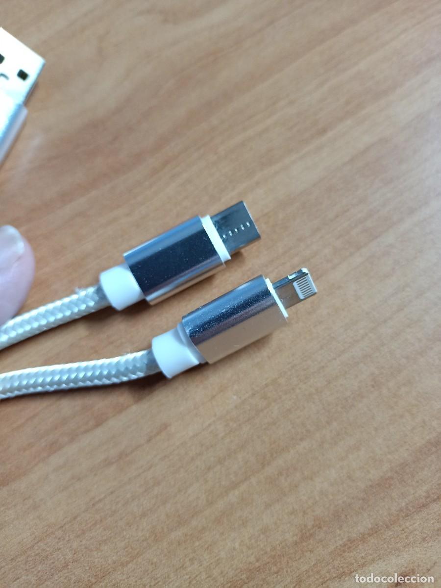 Nuevo: Cable multiusos USB a Micro USB, tipo C, iPhone - Foto 8