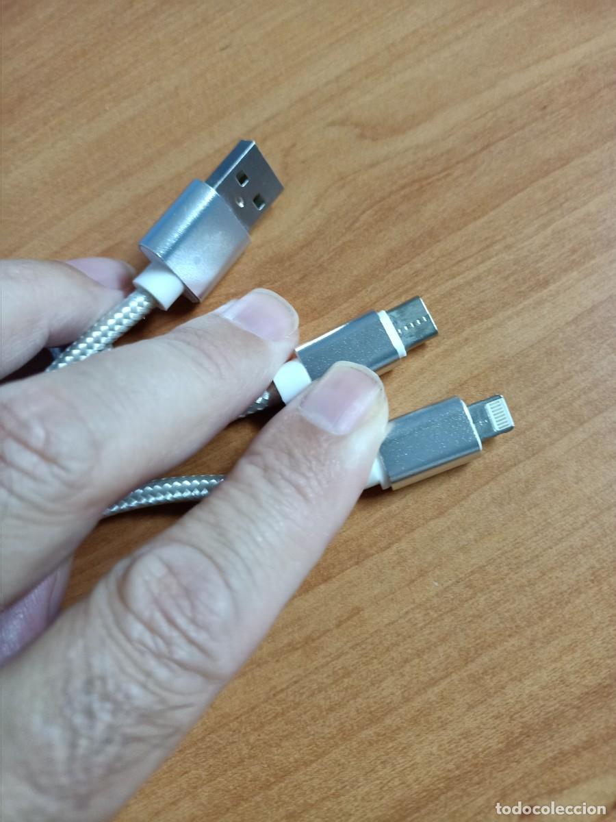 Nuevo: Cable multiusos USB a Micro USB, tipo C, iPhone - Foto 9