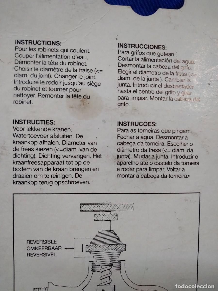 Nuevo: RECTIFICADOR DE ROSCA PARA GRIFOS - NUEVO - Foto 4