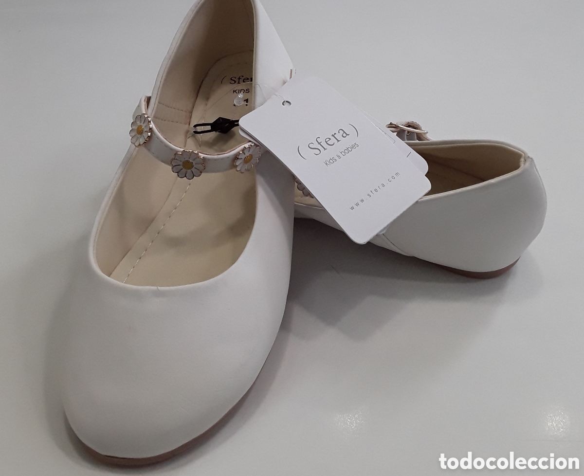 Nuevo: Merceditas Blancas detalle flores - Foto 5