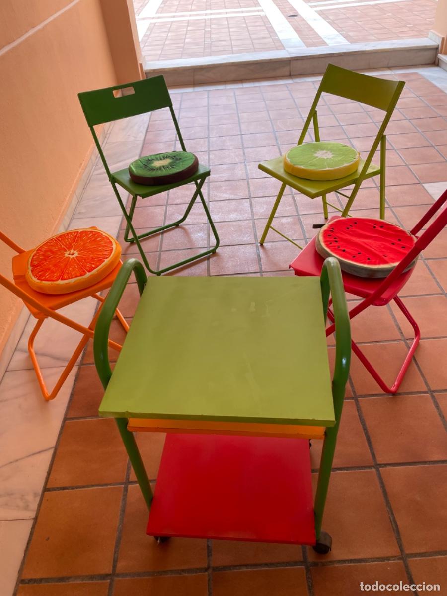 Nuevo: Conjunto sillas y mueble terraza - Foto 1