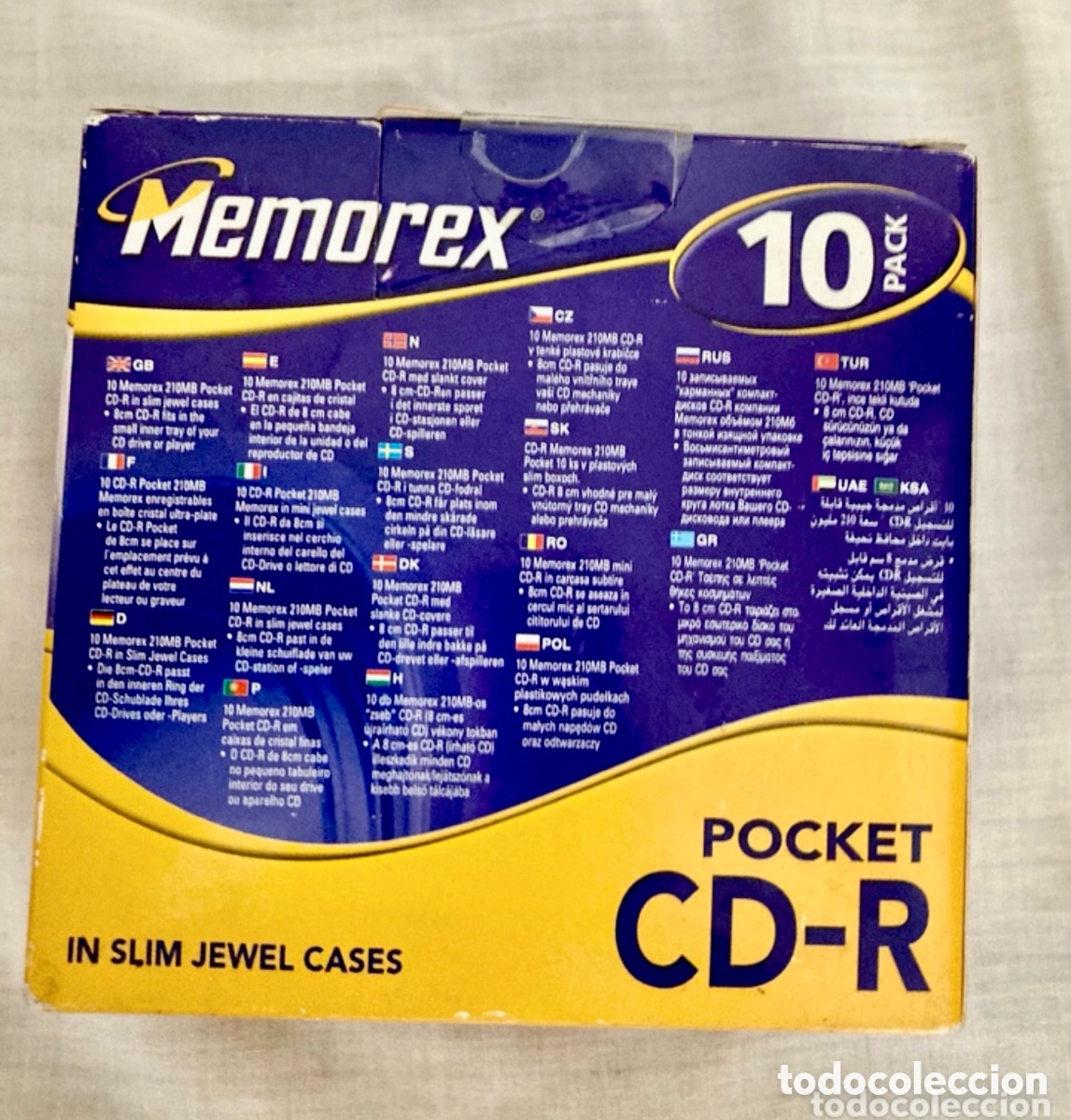Nuevo: CAJA CON 10 DISKET O CD-ROM A ESTRENAR - Foto 4