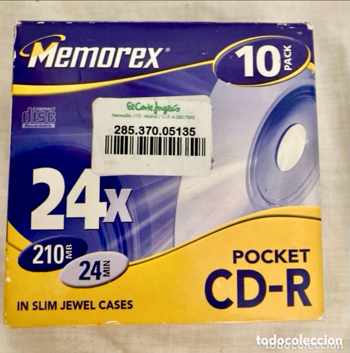 Nuevo: CAJA CON 10 DISKET O CD-ROM A ESTRENAR - Foto 6